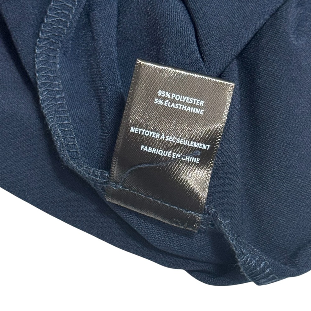 ASTR The Label Melisandre Navy Midi Dress Ruched Sleeveless Elegant Size M - Picture 12 of 12